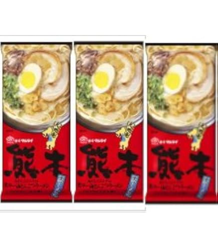 Amazon.co.jp: マルタイ 熊本黒マー油とんこつラーメン 186g×15袋